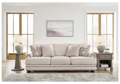 Merrimore Sofa, Loveseat, Oversized Chair and Ottoman,Benchcraft