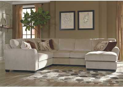 Image for Hazes Fleece Right Facing Chaise End Sectional