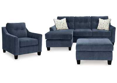 Image for Amity Bay Sofa Chaise, Chair, and Ottoman
