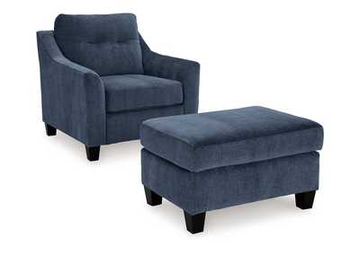 Amity Bay Chair and Ottoman