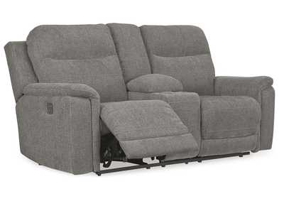 Image for Mouttrie Power Reclining Loveseat with Console