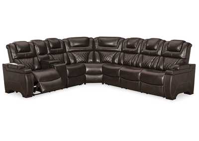 Image for Warnerton 3-Piece Power Reclining Sectional