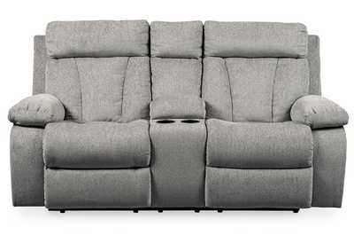 Image for Mitchiner Reclining Loveseat with Console