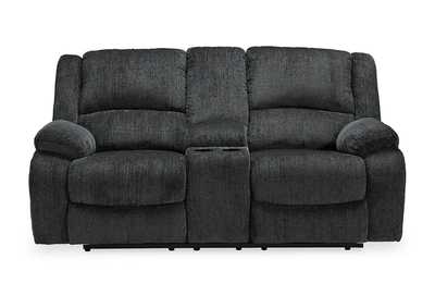 Draycoll Reclining Loveseat with Console,Signature Design By Ashley