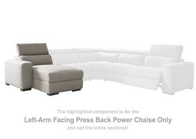 Image for Mabton Left-Arm Facing Power Reclining Back Chaise