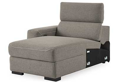 Mabton Left-Arm Facing Power Reclining Back Chaise,Signature Design By Ashley
