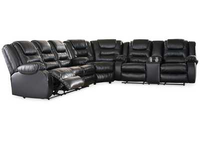 Image for Vacherie 3-Piece Reclining Sectional