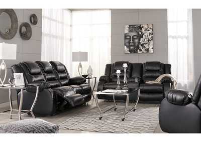 Vacherie Reclining Loveseat with Console,Signature Design By Ashley