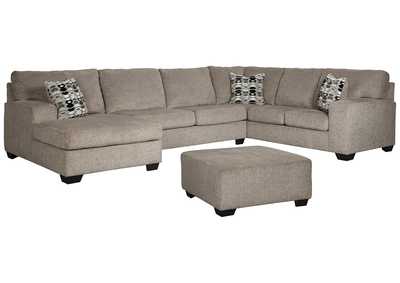 Ballinasloe 3-Piece Sectional with Ottoman,Signature Design By Ashley