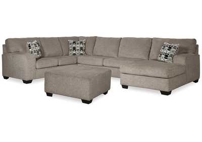 Ballinasloe 3-Piece Sectional with Ottoman,Signature Design By Ashley