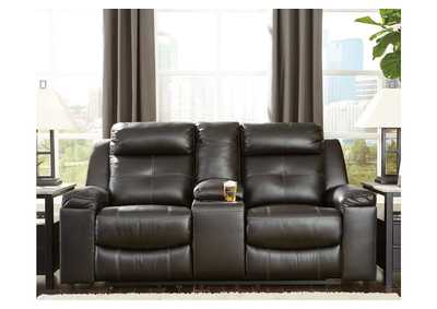 Kempten Reclining Loveseat with Console,Signature Design By Ashley