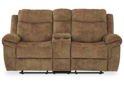 Image for Huddle-Up Glider Reclining Loveseat with Console