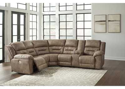 Ravenel 3-Piece Power Reclining Sectional,Signature Design By Ashley