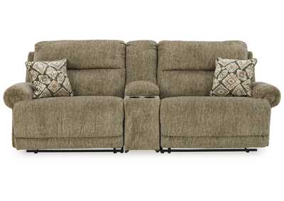 Image for Lubec 3-Piece Reclining Loveseat with Console