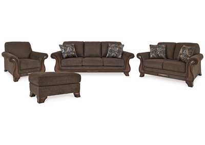 Miltonwood Sofa, Loveseat, Chair and Ottoman