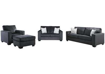 Image for Altari Sofa, Loveseat, Chair and Ottoman
