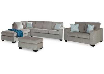 Image for Altari 2-Piece Sectional with Chaise, Loveseat and Ottoman