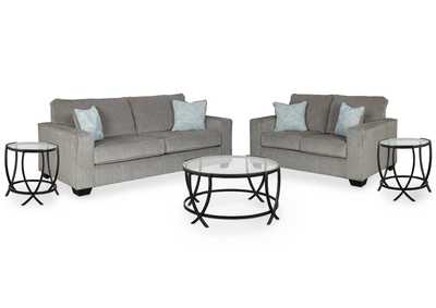 Image for Altari Sofa and Loveseat with Coffee Table and 2 End Tables