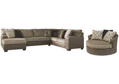 Image for Abalone 3-Piece Sectional with Chair