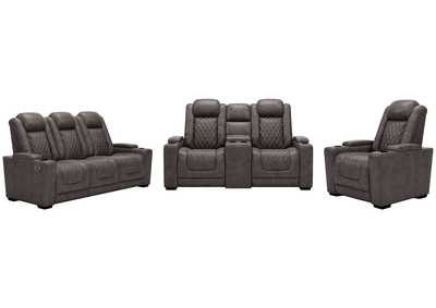 Image for HyllMont Sofa, Loveseat and Recliner