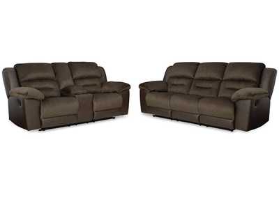 Dorman Reclining Sofa and Loveseat