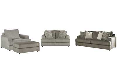 Image for Soletren Sofa and Loveseat with Chair and Ottoman