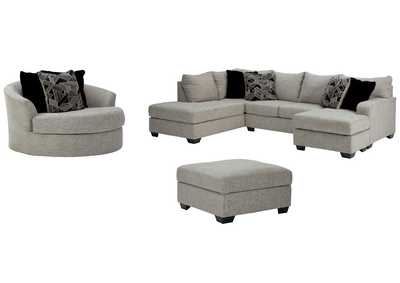 Image for Megginson 2-Piece Sectional with Chair and Ottoman