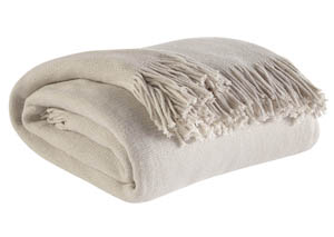 Image for Haiden Ivory/Taupe Throw