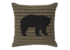 Image for Darrell Brown/Black/Green Pillow