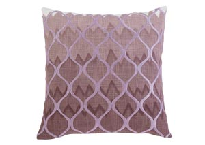 Image for Stitched Purple Pillow Cover