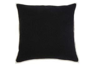 Image for Solid Black Pillow Cover