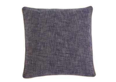 Image for Textured Navy Pillow Cover