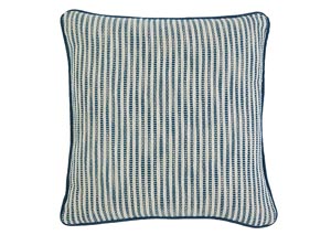 Image for Striped Turquoise Pillow