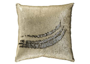 Image for Maxandria Gold/Silver Finish Pillow