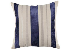 Image for Ashok Natural/Navy Pillow