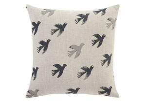 Image for Draven Gray/Natural Pillow Cover