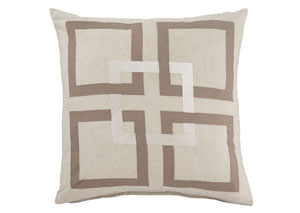 Image for Sebec Natural 22'' x 22'' Pillow