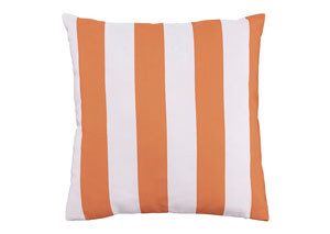 Image for Hutto White/Orange Pillow