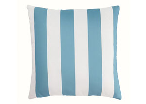 Image for Hutto Aqua/White Pillow