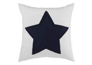 Image for Gilead White/Navy Pillow