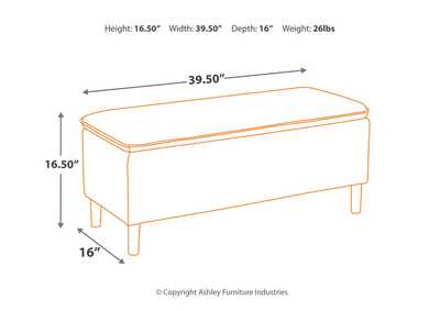 Kaviton Accent Storage Bench,Direct To Consumer Express