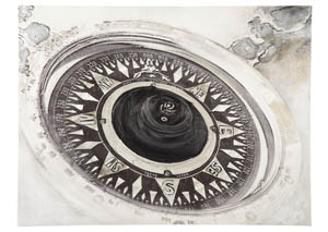 Image for Callen White/Black Wall Art