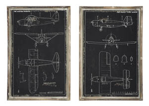 Image for Odhran Beige/Natural Wall Decor Set (Set of 2)