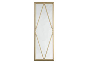 Image for Offa Gold Finish Accent Mirror