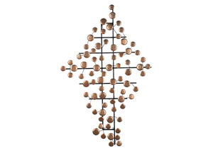 Image for Dhruvesh Copper Finish Wall Decor