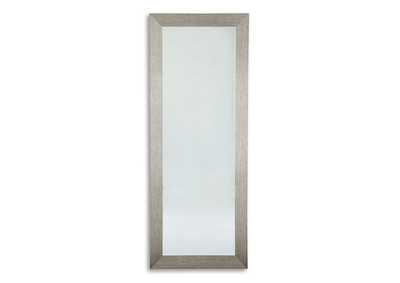 Image for Duka Silver Finish Accent Mirror