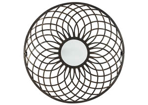 Image for Dunstan Dark Bronze Finish Accent Mirror