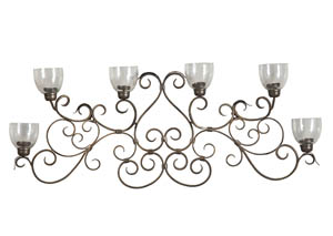 Image for Durriyah Dark Bronze Finish Wall Sconce