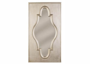 Image for Julieta Antique Silver Finish Accent Mirror