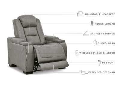 The Man-Den Power Recliner,Signature Design By Ashley